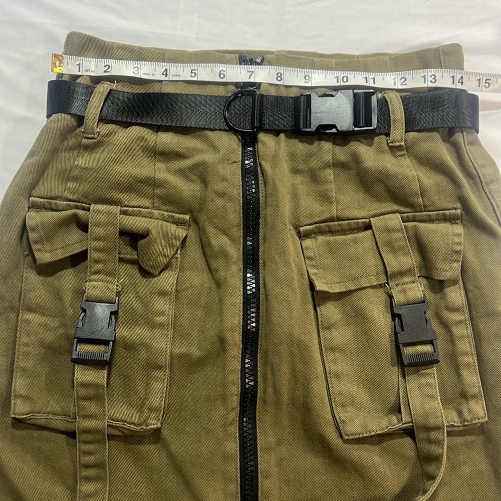 PIECES Cargo skirt size M - Picture 4 of 11